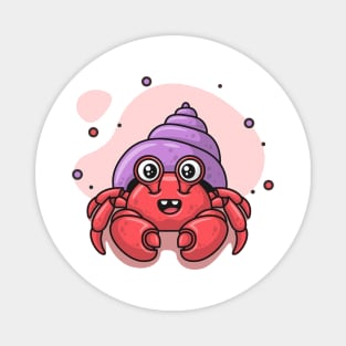 Meet cute little Hermit Crab Magnet